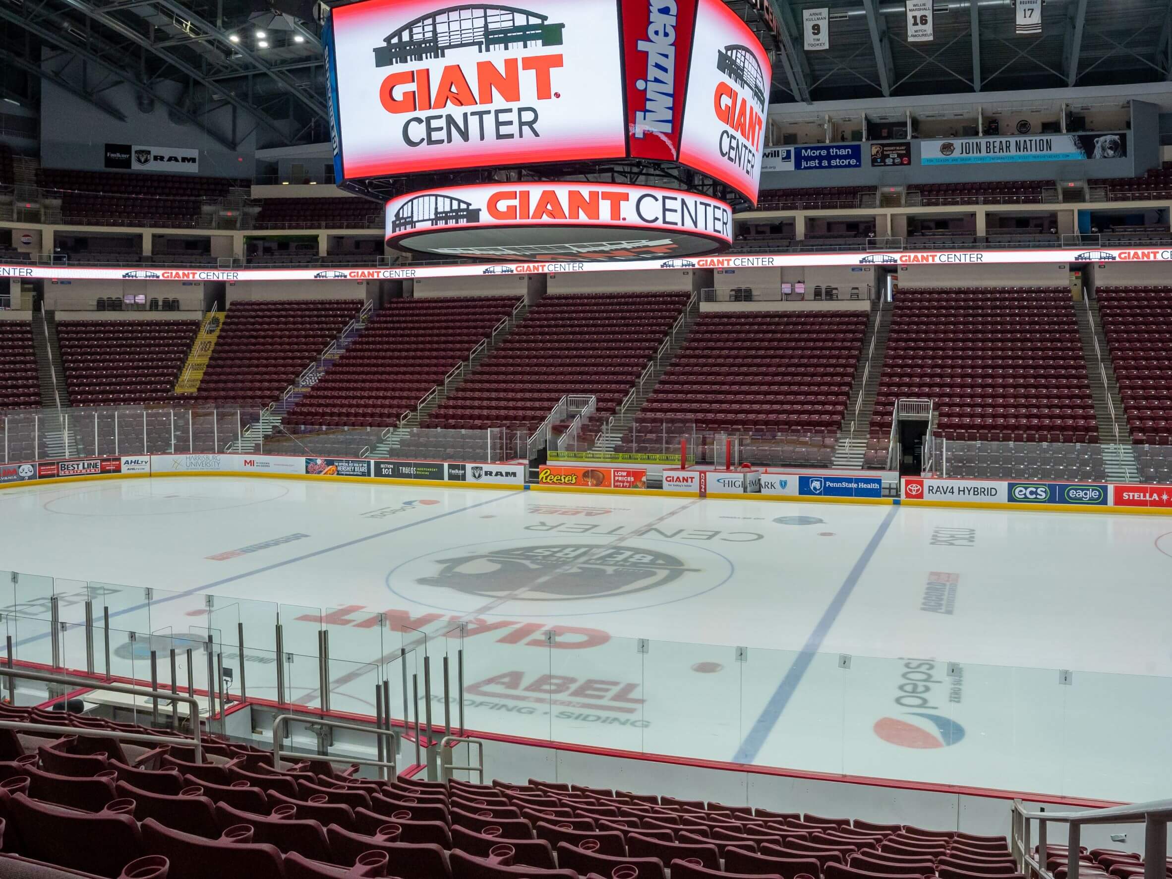 Giant Center Concert Seating Chart