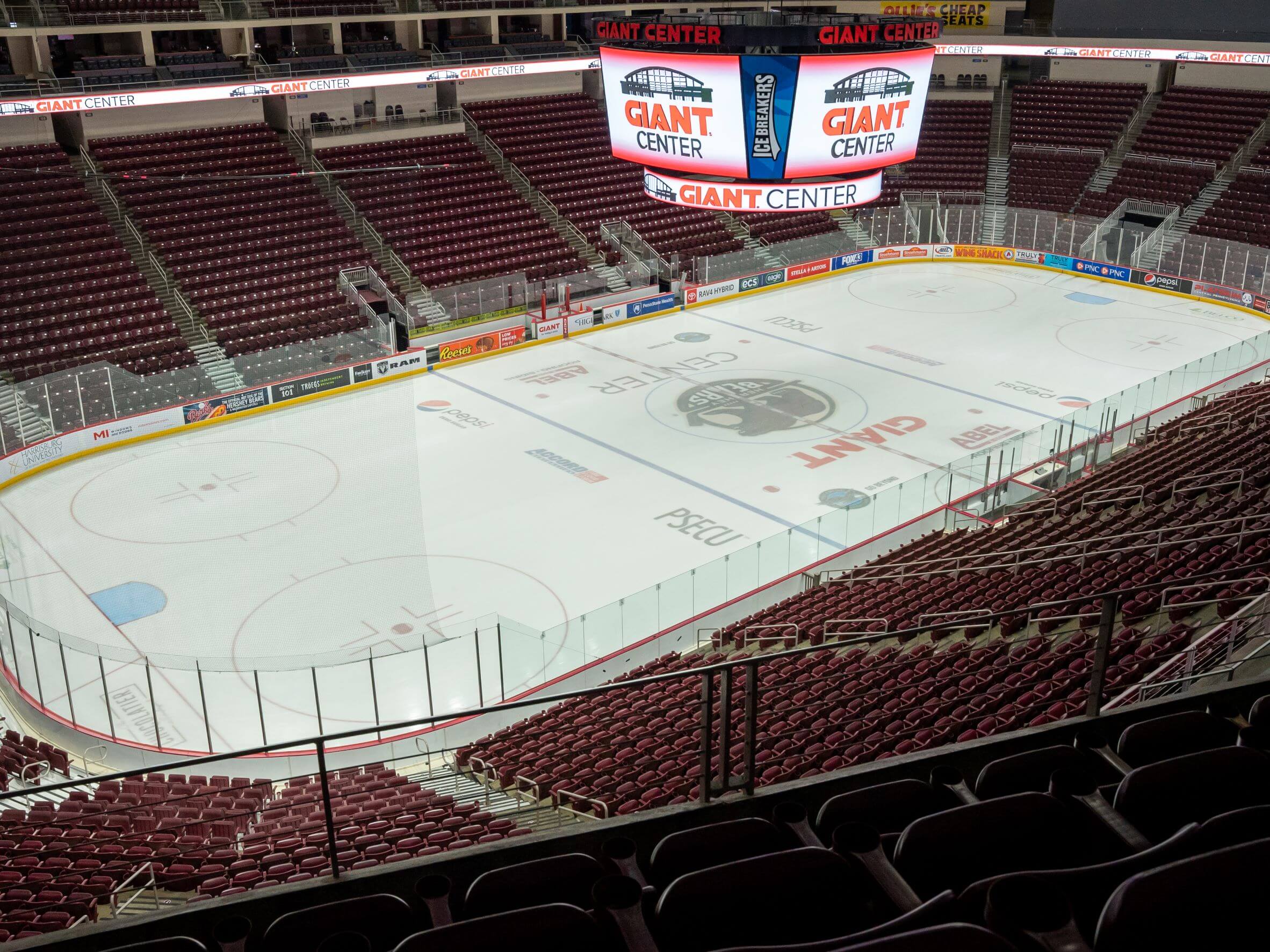 Hershey Bears Giant Center Seating Chart