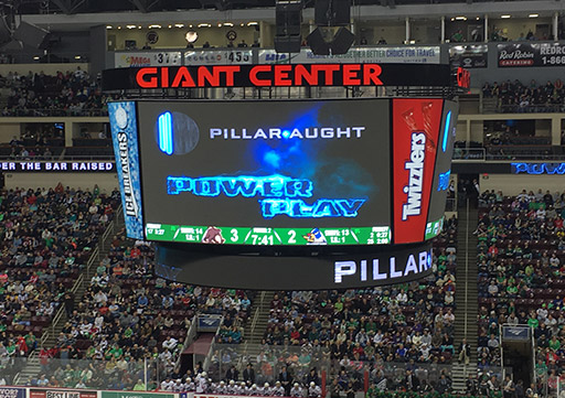 GIANT Center Scoreboard