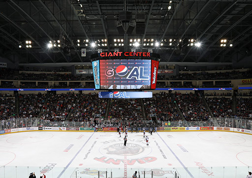 GIANT Center Scoreboard