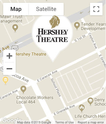 hershey-theatre map