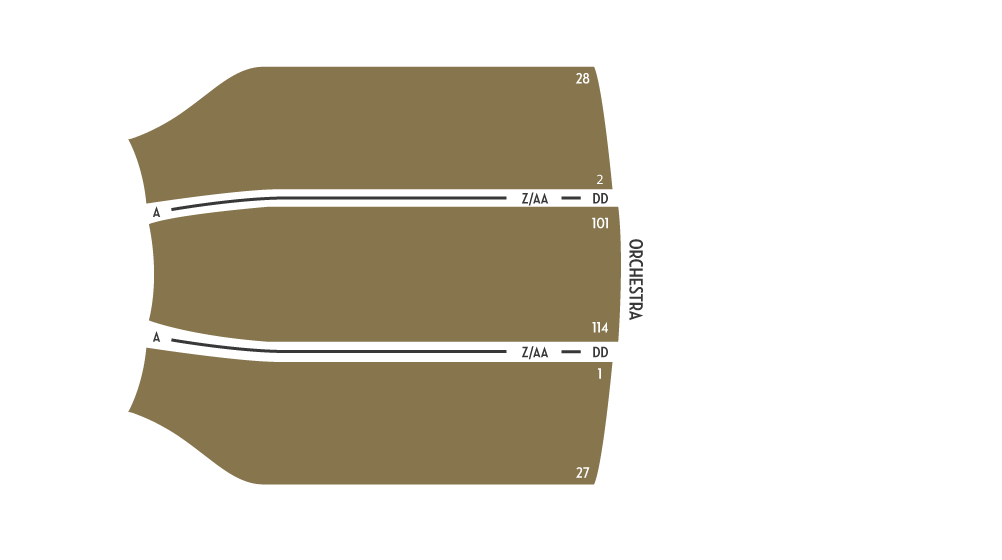 Hershey Theatre Seating Chart Rows