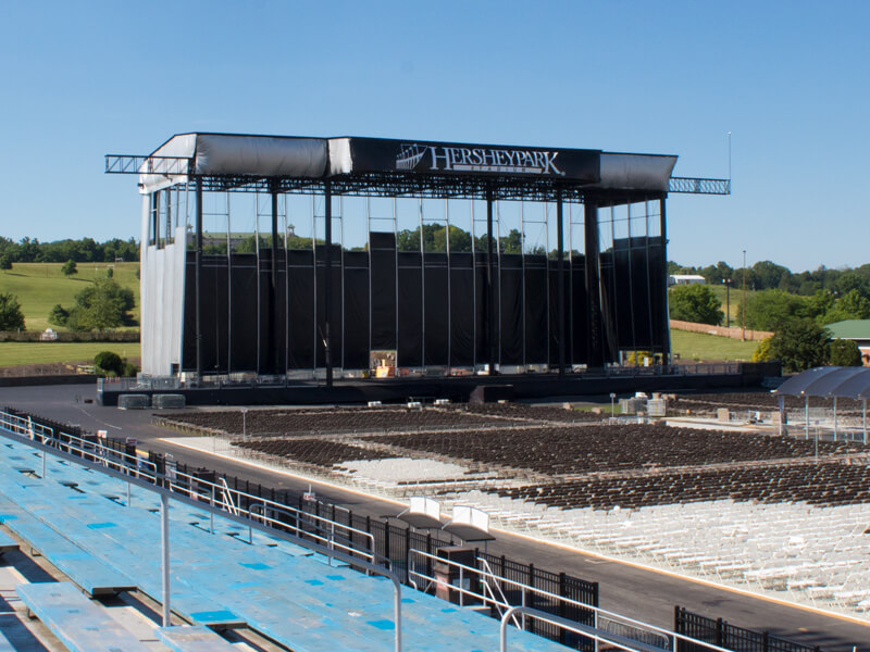 Hershey Park Amphitheatre Seating Chart