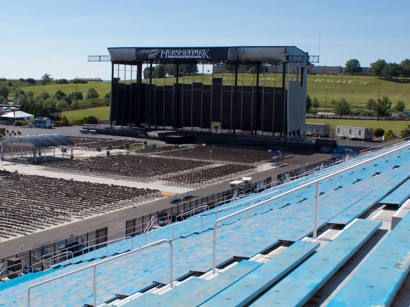 Hershey Park Stadium Seating Chart Row Numbers